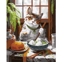 Картина по номерам ILikeGift Японские пельмешки H193