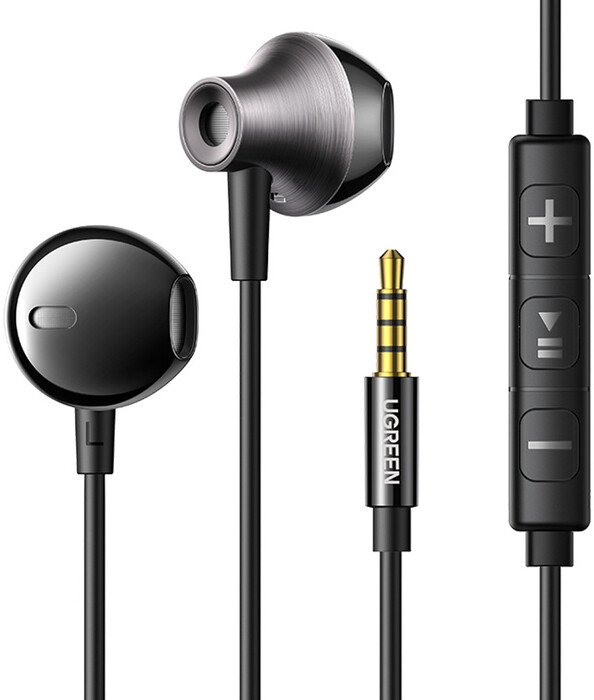 Наушники Ugreen EP106 3.5 мм (черный)