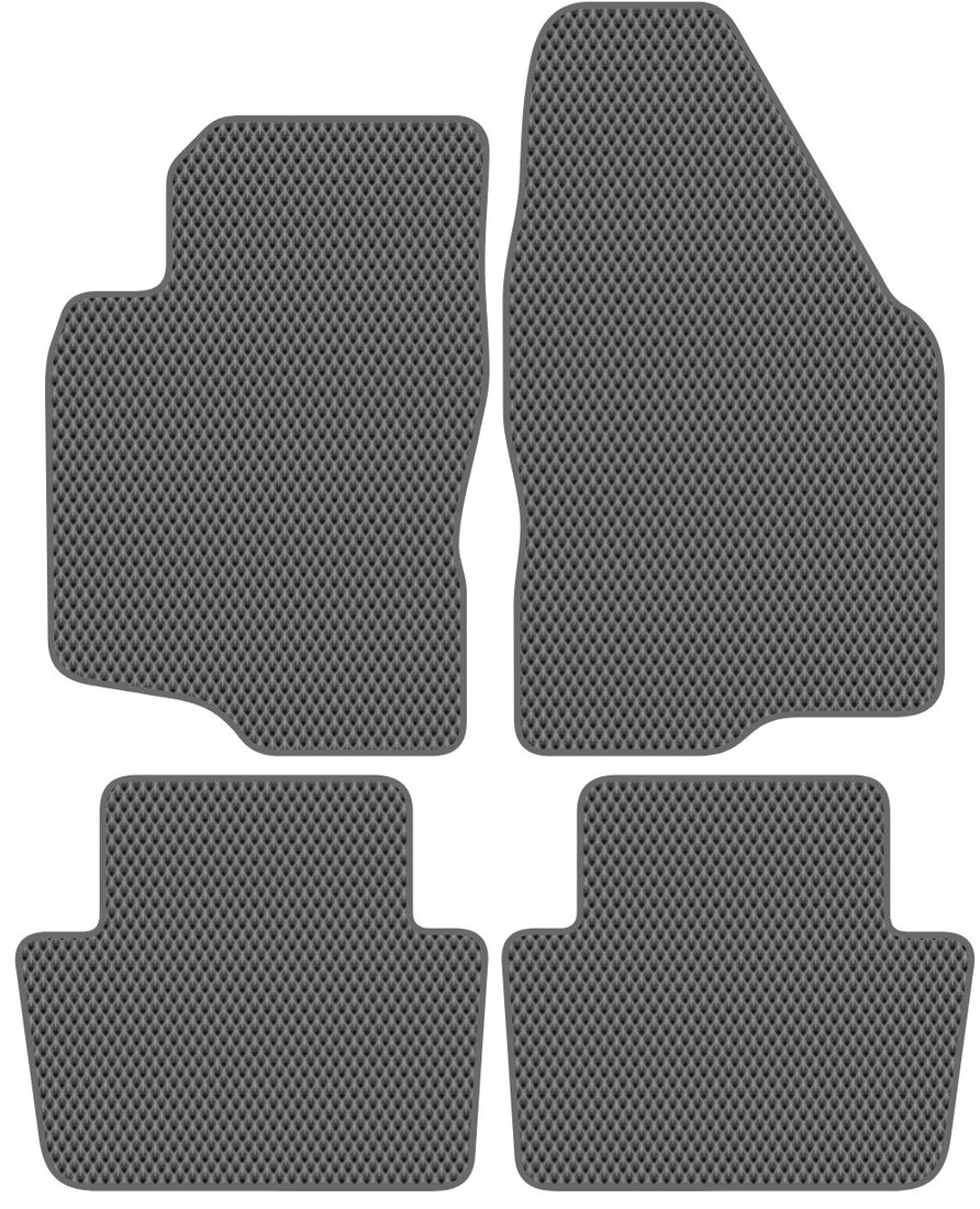 

Комплект ковриков для авто Alicosta Volvo S80 I (седан) 1998 - 2006 (серый, ромб)