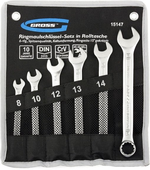 

Набор ключей GROSS 15147 (6 предметов)