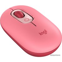 Мышь Logitech Pop Mouse (розовый/бордовый)