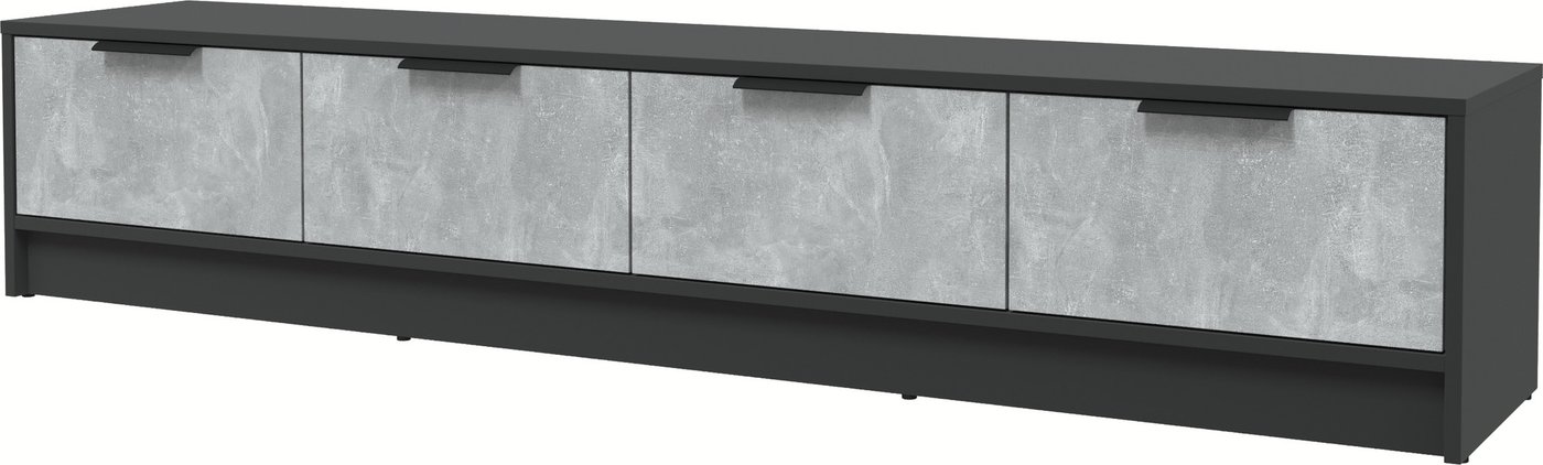 

Тумба Интерлиния ТВ Концепт КТ-ТВ4-35 (бетон/антрацит)