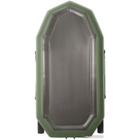 Моторно-гребная лодка Лоцман Профи 260 РС (зеленый)