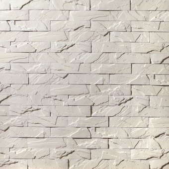 Декоративный камень Подворье Феодал Сланец рядовой (белый)