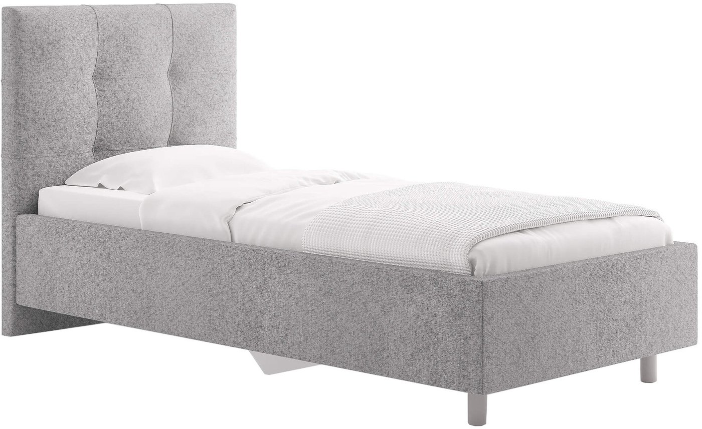 Кровать Сонум Caprice 90x200 (кашемир светло-серый)