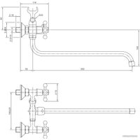 Смеситель Eleanti Opal 0402.895