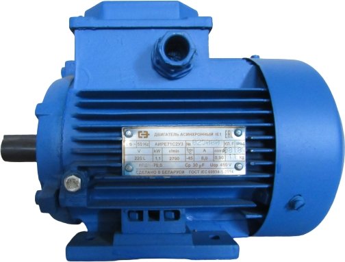 

Электрический двигатель Полесьеэлектромаш АИРЕ71С2 (исполнение - IM2081, крепление - с р.к.в.)