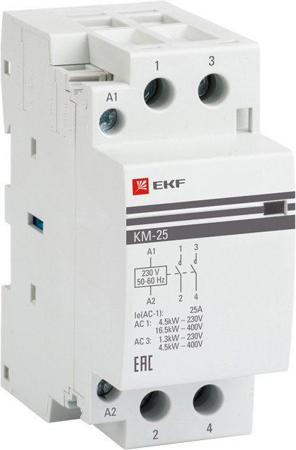 

Контактор EKF PROxima km-2-25-20