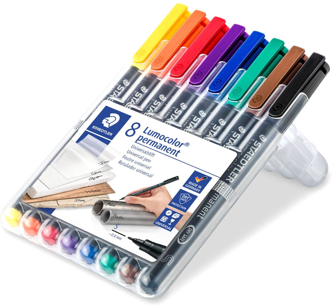 

Набор маркеров Staedtler Люмоколор S 313 WP8 (8 шт)