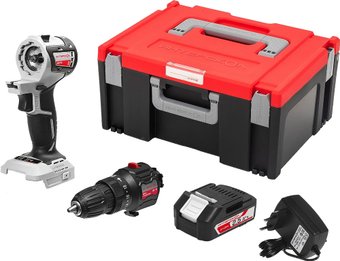 Дрель-шуруповерт Интерскол МультиМАКС Базовый 755.2.1.45 (с 1-им АКБ, кейс)