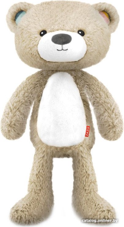 Интерактивная игрушка Zazu Мишка Броуди ZA-BRODY-01 (бежевый)