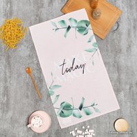 Полотенце Этель Make magic 9278159 (бежевый/зеленый)