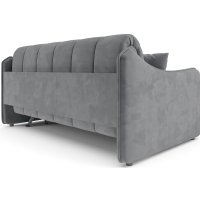 Диван Мебель-АРС аккордеон Давос НПБ 140x200 см M2-113-51 (Vivaldi темно-серый)