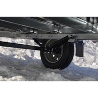 Одноосный прицеп AvtoS A40U1B тент 1200