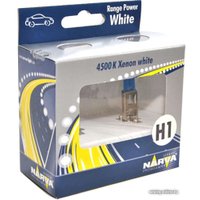 Галогенная лампа Narva H1 Range Power White 2шт [48641RPW]