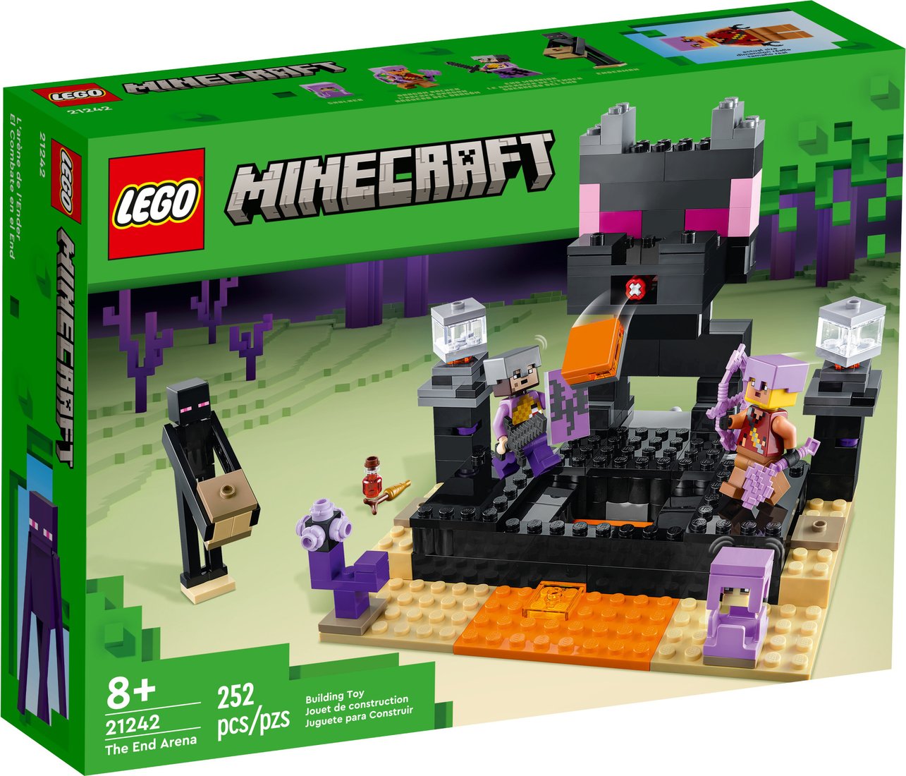 

Конструктор LEGO Minecraft 21242 Финальная арена