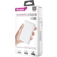 Внешний аккумулятор Olmio MINI-20 20000mAh (белый)