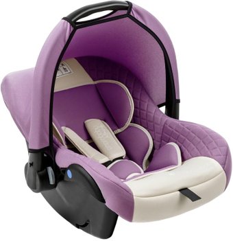 Детское автокресло Amarobaby Baby Comfort AB222008BC/3938 (светло-фиолетовый/светло-бежевый)