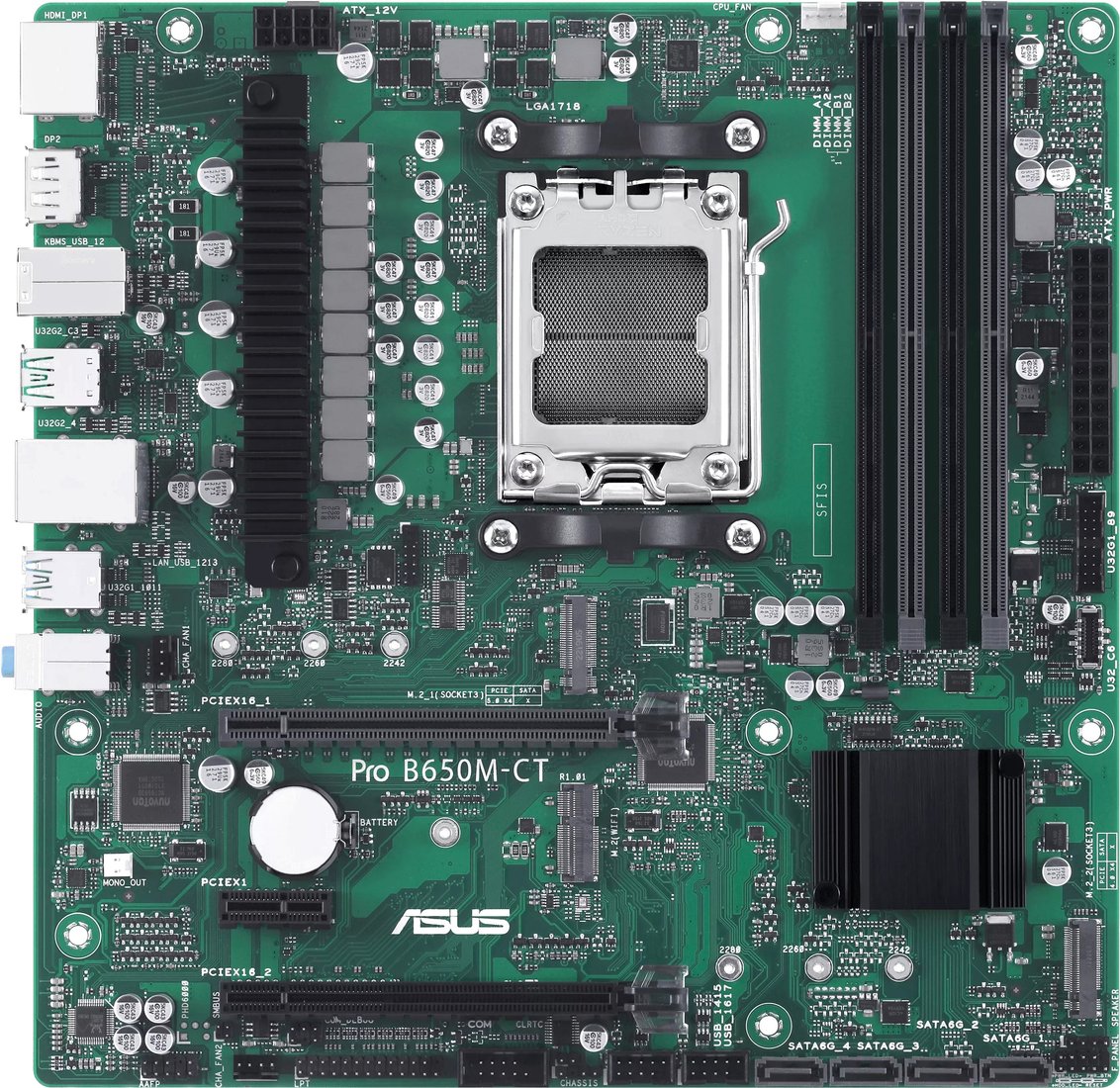 

Материнская плата ASUS Pro B650M-CT-CSM