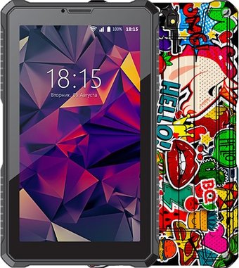 Детский планшет BQ BQ-7082G Armor 8GB 3G (Print 6)
