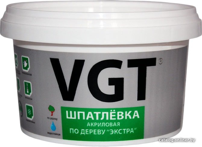 Шпатлевка VGT Экстра по дереву (300 г, сосна)