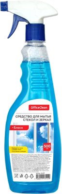 Средство для стекла и зеркал OfficeClean Блеск (500 мл)