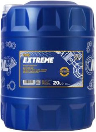 

Моторное масло Mannol EXTREME 5W-40 20л