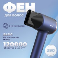 Фен Deerma DEM-CF50W (синий)