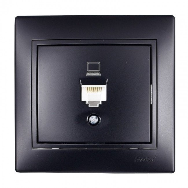

Розетка компьютерная Lezard Mira 701-4242-139