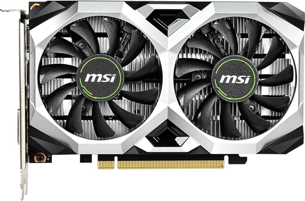 

Видеокарта MSI GeForce GTX 1650 Ventus XS 4GB GDDR5