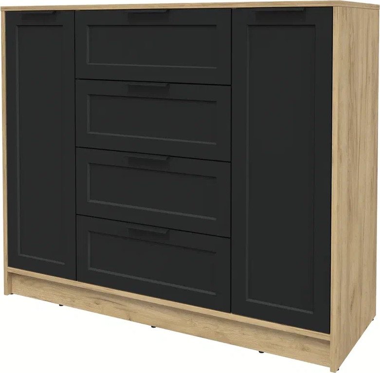 

Тумба Интерлиния Концепт Тренд КТ-Т120 (дуб золотой/черный)