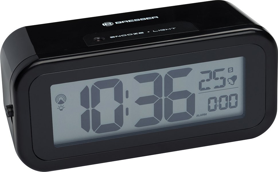 

Настольные часы Bresser MyTime Amber (черный)