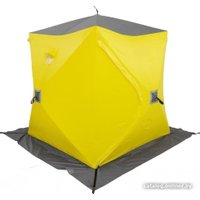 Палатка для зимней рыбалки Helios Куб Premium HS-WSCI-P-180YG (зимняя, утепленная)