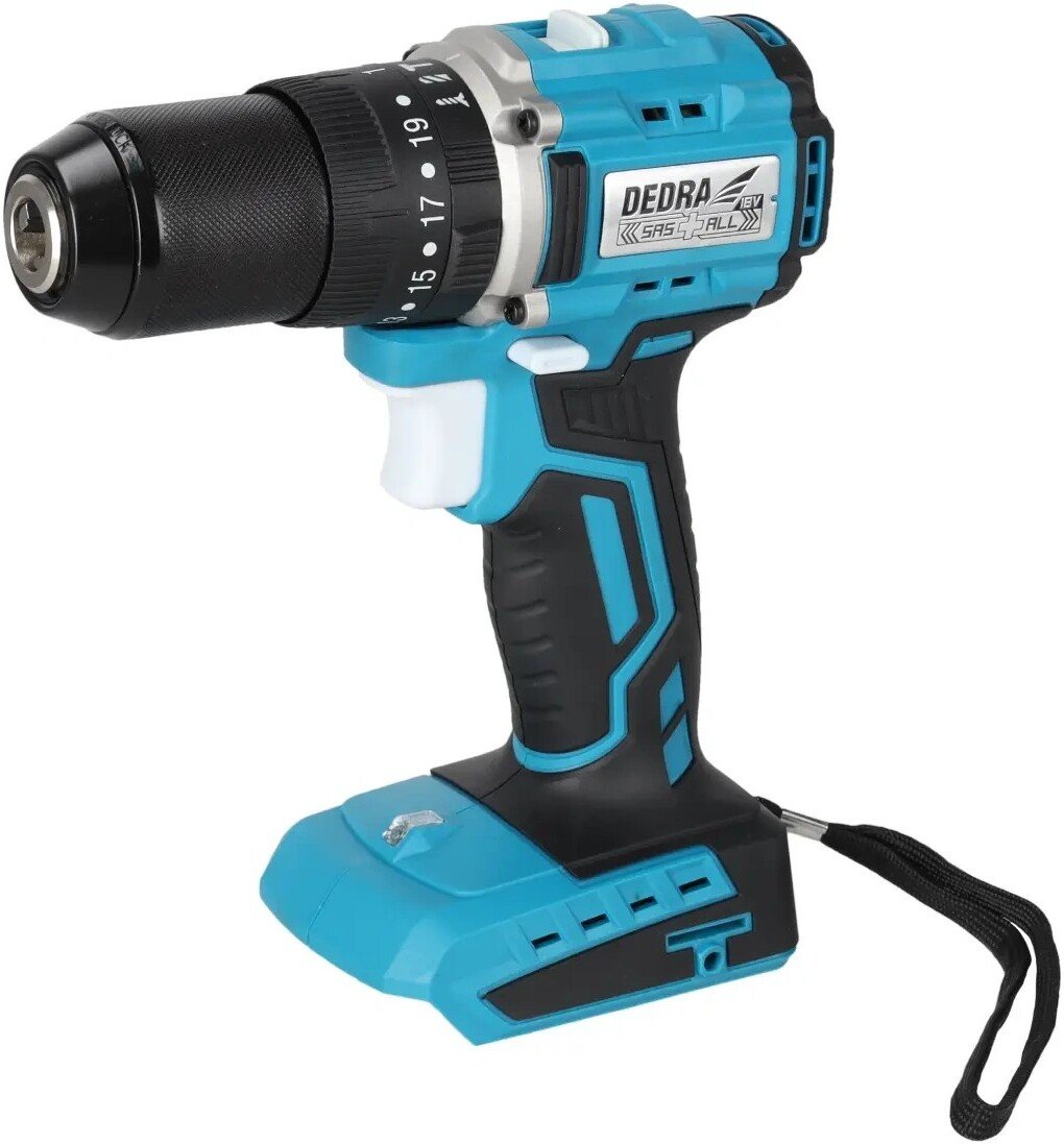 Ударная дрель-шуруповерт Dedra DED7138 (без АКБ)