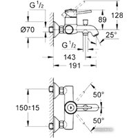 Смеситель Grohe BauClassic 32865000