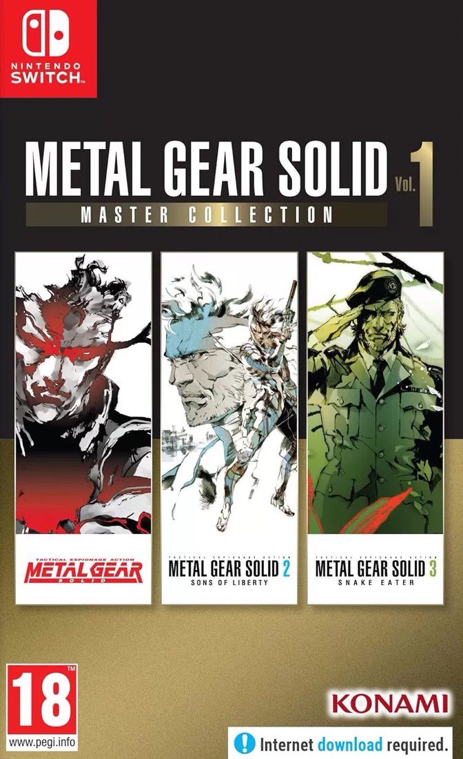 

Metal Gear Solid: Master Collection vol. 1 для Nintendo Switch