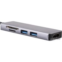 Док-станция USBTOP USB3.1 Type-C - 2xUSB3.0/HDMI/TF/SD