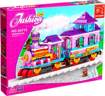 Конструктор Ausini Модный поезд 24713