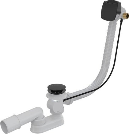 

Сифон Alcaplast A564Black