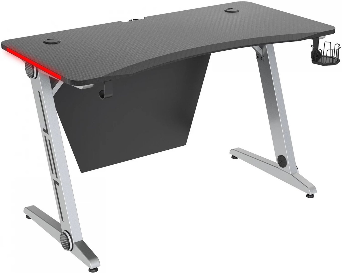 

Геймерский стол CACTUS CS-GTZ-SL-CARBON-RED