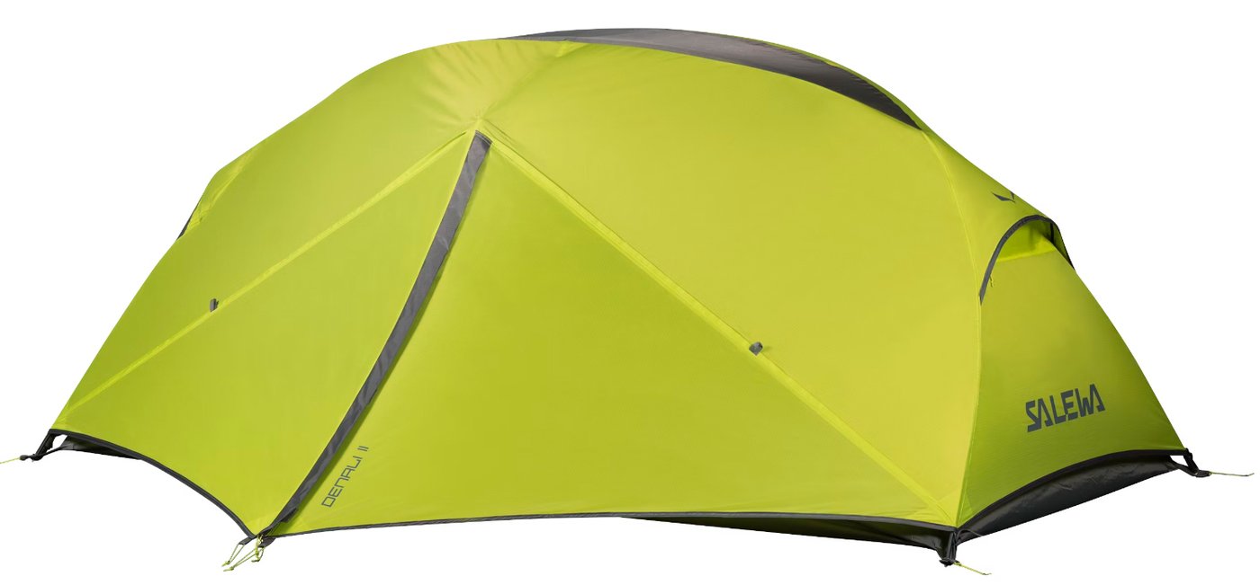 

Треккинговая палатка Salewa Denali II Tent (зеленый/серый)