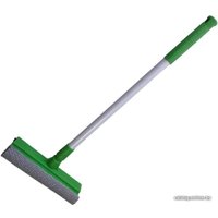 Швабра для мытья окон Master Fresh с телескопической ручкой 3в1 (губка, салфетка, скребок)