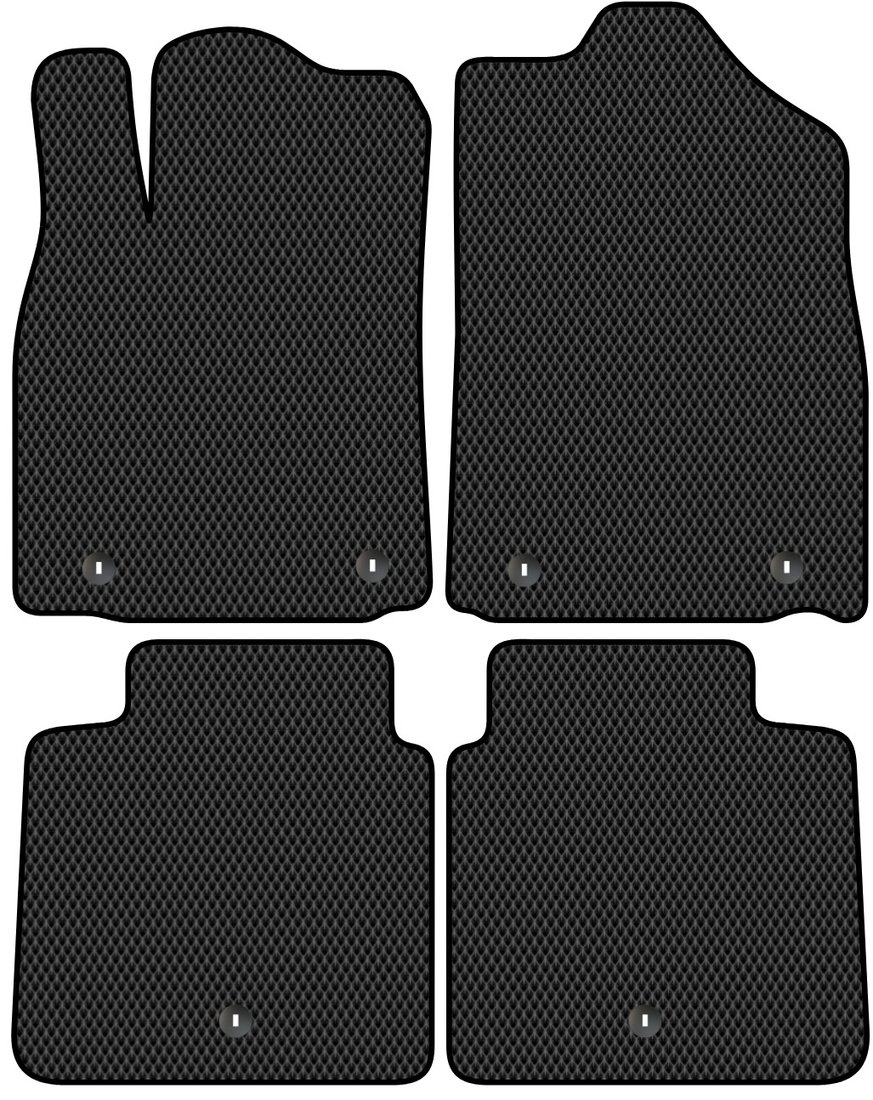 

Комплект ковриков для авто Alicosta Lexus ES250 VI (седан / XV60) 2012 - 2018 (черный, ромб)