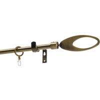 Карниз для штор Sundays Home Лайт Эллипс 16мм однорядный (антик, 2м)