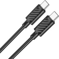 Кабель Hoco X88 USB Type-C - USB Type-C (1 м, черный)