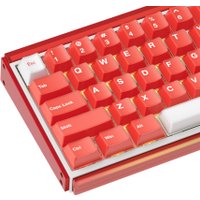 Клавиатура Akko Ray68 HE Magnetic Misty Red & White (Akko AstroAim Magnetic)