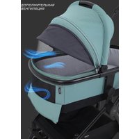 Универсальная коляска MOWbaby Amber MB068 (3 в 1, мятный)