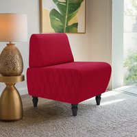 Интерьерное кресло MONOFIX Буно кресло (велюр/красный №36)