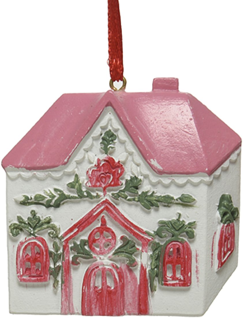 

Елочная игрушка Albero Di Natale Домик 0.5х9х9 см 520402-9