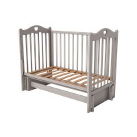 Классическая детская кроватка Incanto Sofi универсальная KR-0051/4-А (серый)